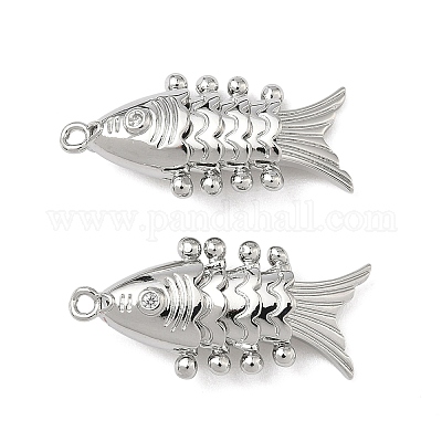 Латунные микро проложить кубического циркония подвески KK-H526-01A-P-1