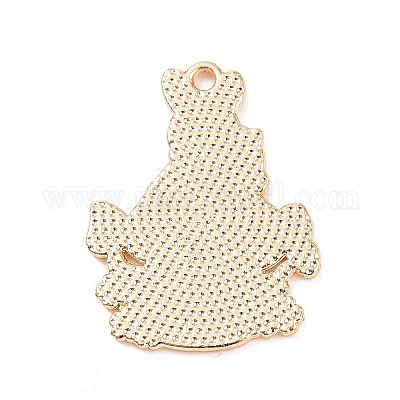 Подвески из эмали и сплава ENAM-M055-03G-01-1