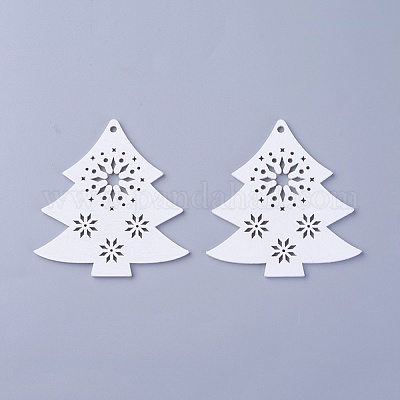 Подвески из тополя WOOD-O004-08B-1