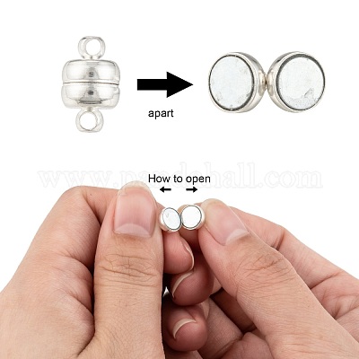 Латунные магнитные застежки с петлями KK-H361-S-1