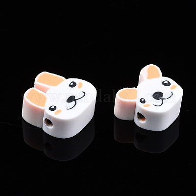 Бусины из полимерной глины  CLAY-N011-029-1