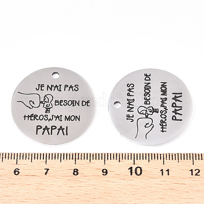 Подвески из нержавеющей стали 201 STAS-T064-38P-13-1