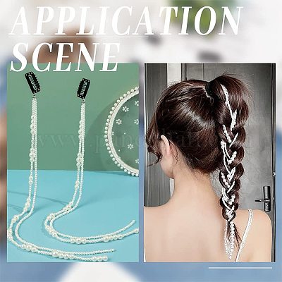 4 шт. 2 стильные железные заколки для волос PHAR-NB0001-09-1