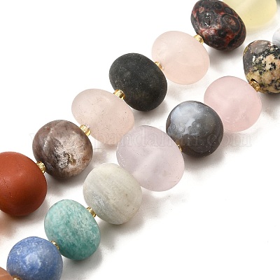 Природных драгоценных камней смешанного бисер нитей G-H312-A01-B01-1