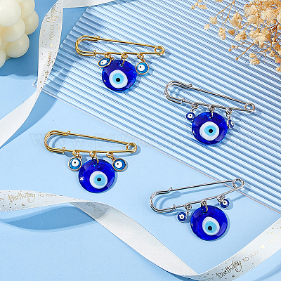 6 шт. английские булавки из нержавеющей стали JEWB-FH00013-1