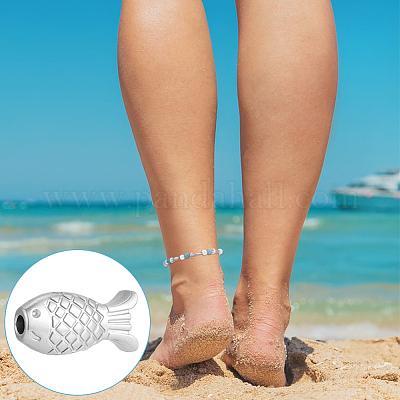 30 шт. бусины из нержавеющей стали марки 304 STAS-UN0064-04-1