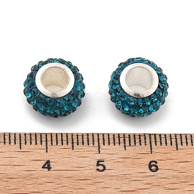 Рондель полимерная глина европейские бусины FIND-U001-01H-1