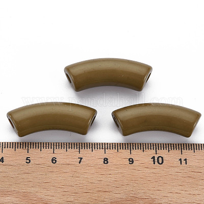 Непрозрачные акриловые бусины MACR-S372-001B-18-0937-1