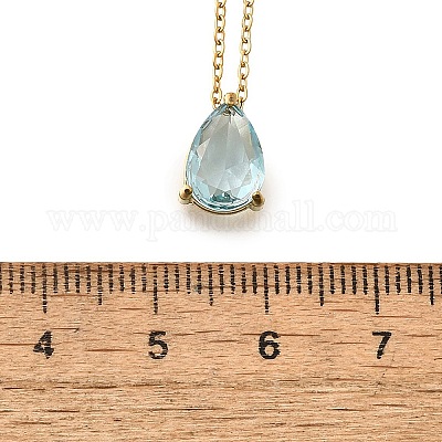 Ожерелья из нержавеющей стали 304 NJEW-R022-01G-03-1