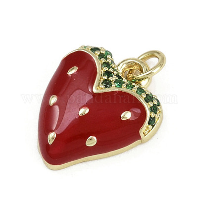 Латунные микро проложить кубического циркония подвески KK-D409-48G-04-1