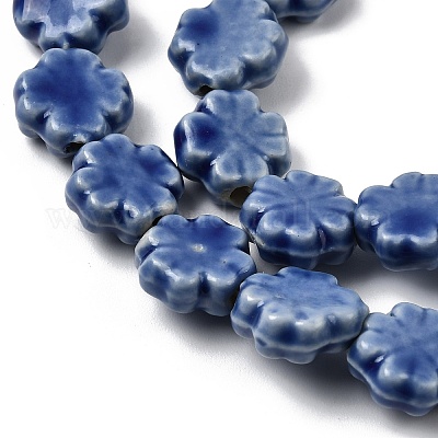 Фарфора ручной работы бисер нитей PORC-K010-05I-1