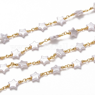 Латунные цепи ccb из пластика ручной работы CHC-I036-57G-1