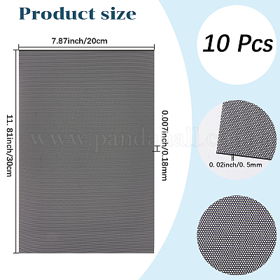 ПВХ пластиковые листы с отверстием AJEW-WH20006-262A-01-1