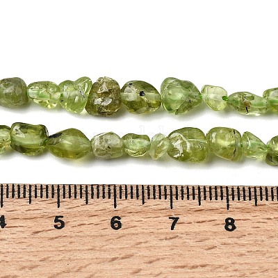 Природный перидот бисер нитей&nbsp;G-H346-A01-01-1