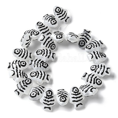 Бусины из стеклянной эмали BLOW-D300-04G-1