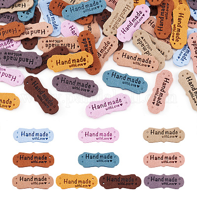 Этикетки из микрофибры DIY-TA0003-13-1