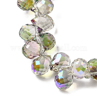 Гальваническим стеклянные бусины&nbsp;EGLA-K062-01B-HP04-1