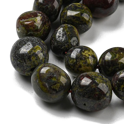 Бисер натуральный дракон крови пряди G-C038-02A-05-1