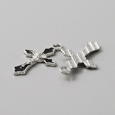 Подвески из эмали и сплава&nbsp;ENAM-WH0057-22B-1