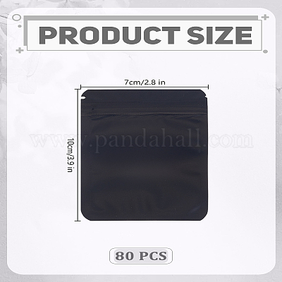 80 шт. матовые пакеты с застежкой-молнией для животных OPP-LP0001-08-1