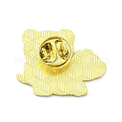 Эмалевые булавки на тему молодоженов JEWB-E039-01LG-02-1