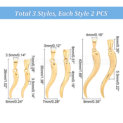 6 шт. 3 подвески из нержавеющей стали 304 STAS-UN0040-48-1