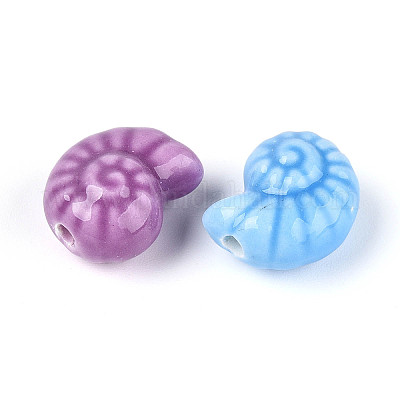 Фарфоровые бусины ручной работы PORC-I028-02A-01-1