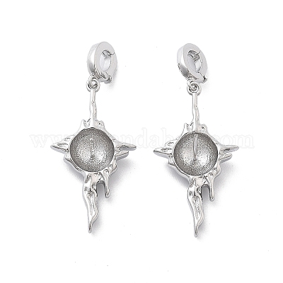 Звезда латунные подвески-скобы KK-L223-025P-1