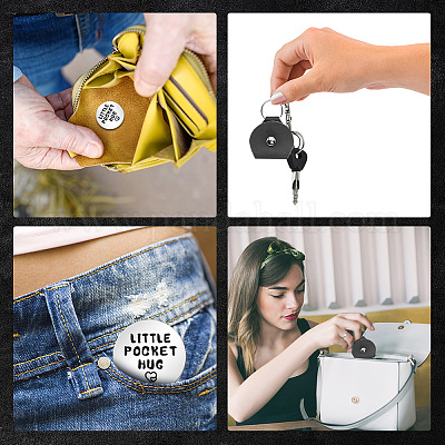 Набор памятных монет из нержавеющей стали с двусторонней гравировкой в виде сердца AJEW-GL0002-01G-1