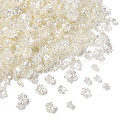 Перламутровые бусины из АБС-пластика&nbsp;KY-G032-02B-1