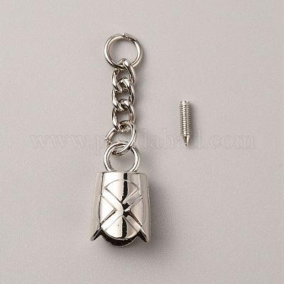 Цинк конце шнура сплава FIND-WH0037-67S-1