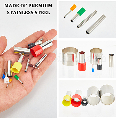 Резак для глины из пластика и нержавеющей стали с круглым отверстием TOOL-CP0001-51-1