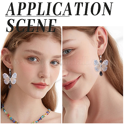 50 шт. фурнитура для сережек из нержавеющей стали 304 DIY-BBC0001-59-1