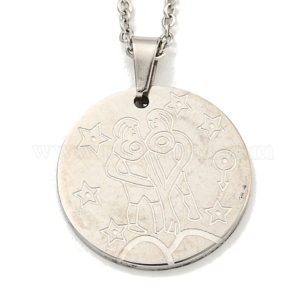 Не тускнеющие подвески-созвездия NJEW-S422-04P-03-1