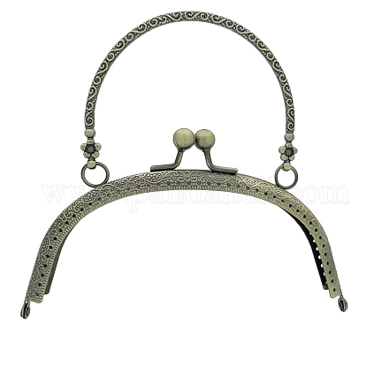 Ручка-рамка для кошелька с замком-поцелуем из железа&nbsp;PW-WG5A87F-02-1