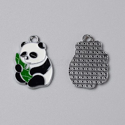 Подвески из эмали и сплава&nbsp;ENAM-WH0054-02-1