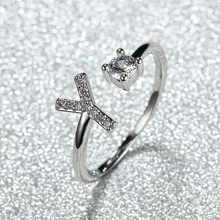 Манжеты из латуни с микро паве кубический цирконий для женщин FS-WGA4C54-51-1