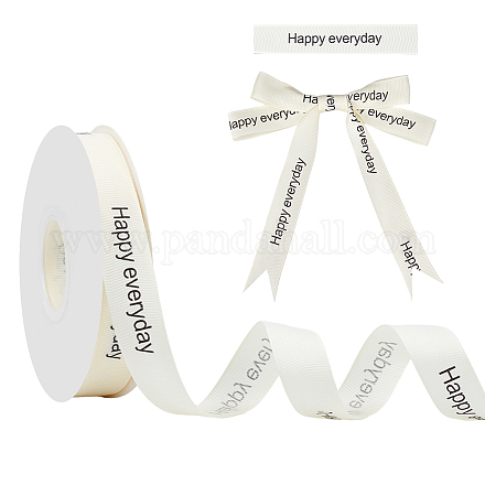 Лента из полиэстера с принтом на тему дня рождения OCOR-WH0058-91A-1