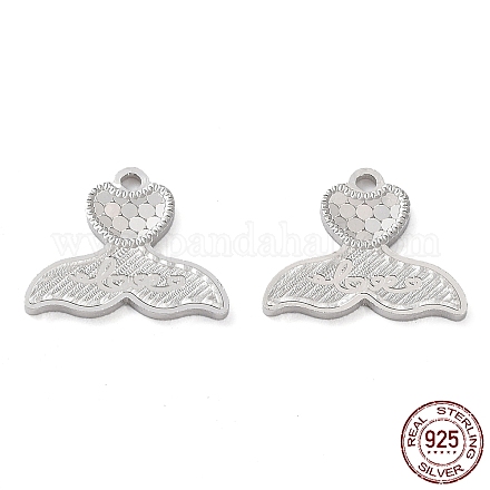 Подвески из серебра 925 пробы с родиевым покрытием STER-C003-05P-1