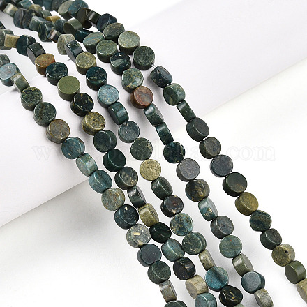 Нити бусин из натурального нефрита шушан G-N346-06A-01-1