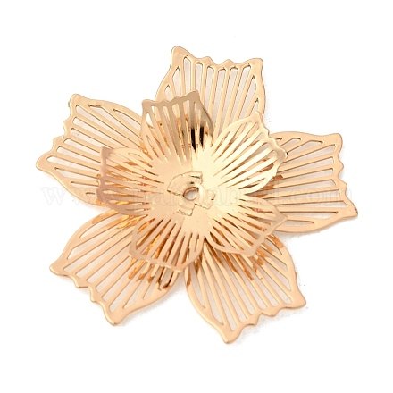 Шапочки и конусы для бусин&nbsp;KK-C167-03F-G-1