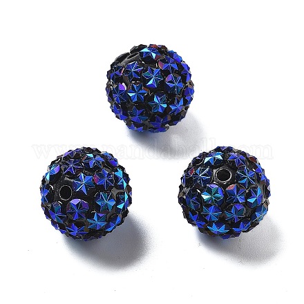 Акриловые стразы шарики бусины OACR-A035-01I-1