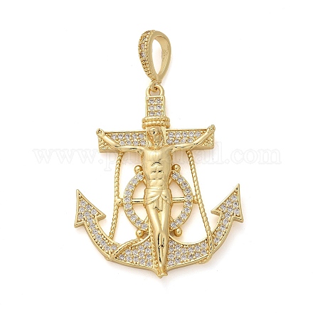 Латунные микро проложить кубического циркония подвески KK-M319-26G-05-1