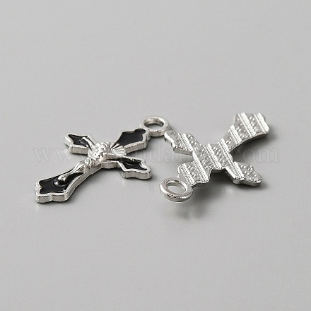 Подвески из эмали и сплава&nbsp;ENAM-WH0057-22B-1