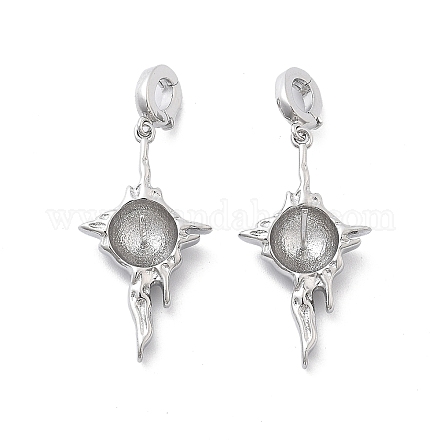 Звезда латунные подвески-скобы KK-L223-025P-1