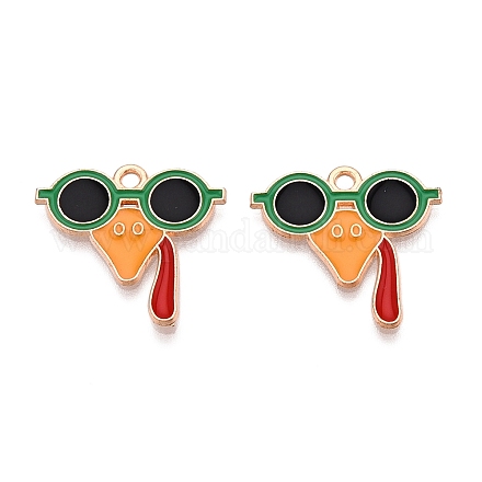 Подвески из сплава с эмалью на тему Дня благодарения ENAM-T020-35A-1