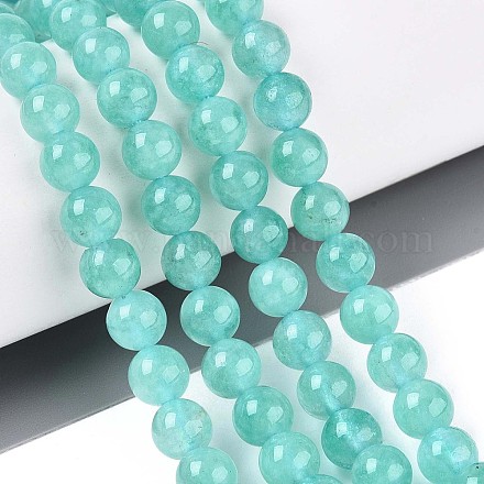 Природного кварца нитей бисера G-T144-6mm-10B-1