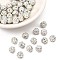 Polymer Clay Rhinestone Beads, Pave Disco Ball Beads, Grade A, Crystal AB, PP9(1.5.~1.6mm), 6mm, Hole: 1.2mm