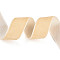Velvet Ribbon, Single Side, for Gift Packing, Party Decoration, Light Khaki, 1 inch(25mm), about 10 Yards/Roll