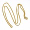 Trendy Unisex 201 Stainless Steel Twisted Chain Necklaces, with Lobster Claw Clasps, Golden, 19.88 inch(50.5cm)